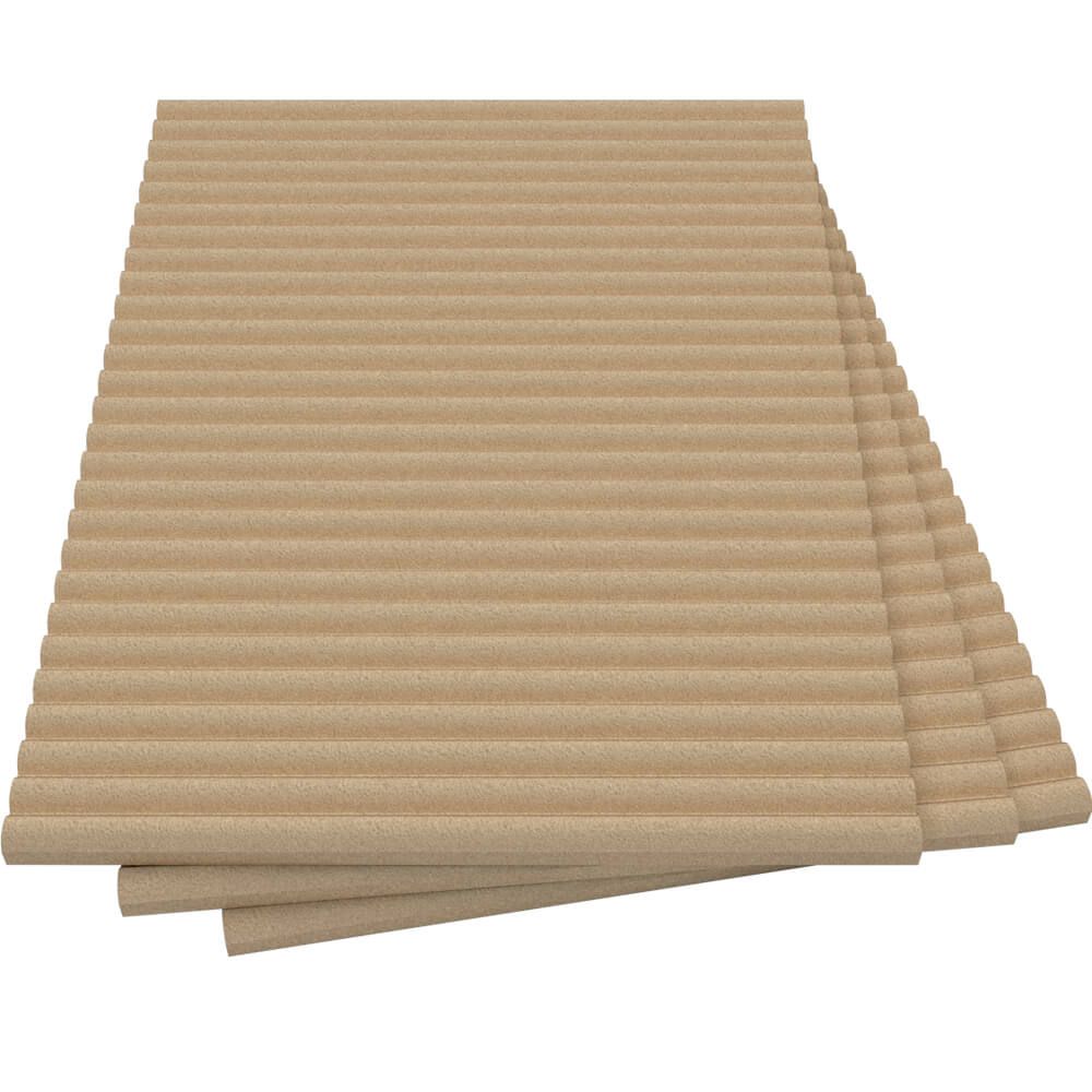Vermiculite panel with a porous surface