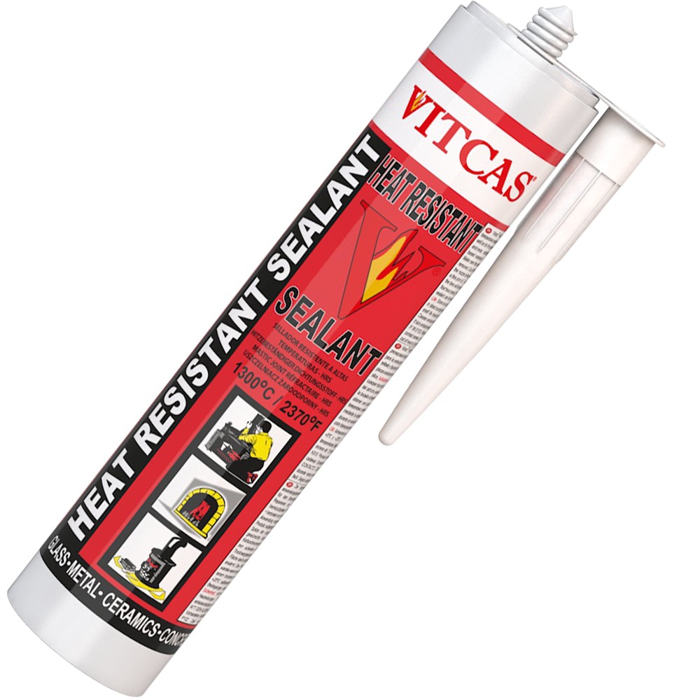 Vitcas HRS Heat Resistant Sealant 1300°C cartridge