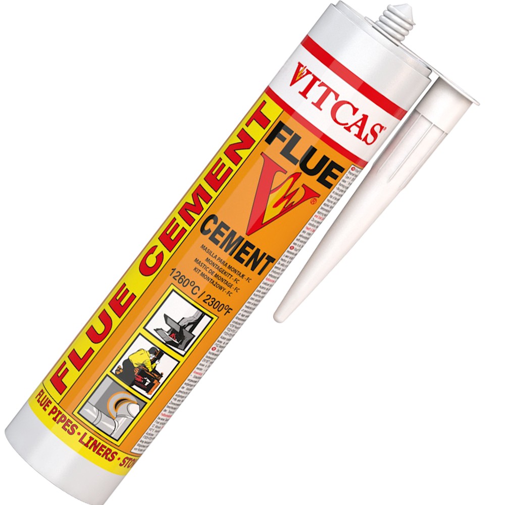 Vitcas Flue Cement for compatible ceramic flue joints